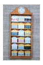 ドールハウス SAJOU(サジュー) ミニチュア手芸店 【PRÉSENTOIR BOIS MINIATURE RUBANS LARGES】 フランス製...