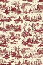 MAISON SAJOU(メゾンサジュー) 反物 コットン生地 140cm x 90 cm 【TOILE DE JOUY EN 150 CM TRAVAUX B...