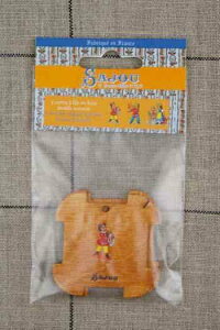 サジュー(Sajou)木製オーガナイザー糸巻き【CARTESÀFILENBOISDÉCALCOMANIESSÉRIE1】フランス手芸BOIS_CF_01