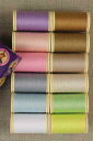 MAISON SAJOU ミシン糸 ポリエステル100% ギフトボックス 12本セット 【FIL POLYESTER BOÎTE 12 BOBINES...