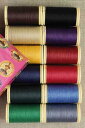 サジュー(SAJOU) パッチワーク ミシン糸 ギフトボックス 12本セット 【PATCHWORK BOÎTE 12 BOBINES TONS VIF...