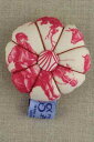 SAJOU(サジュー) ピンクッション手作り ハンドメイド オリジナルラベル 【PIQUE-ÉPINGLES TISSU PLAISIRS ROSE】...
