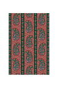 Maison Sajou(サジュー) プリント生地 45x65cm はぎれ 【COUPON TISSU PUR COTON CACHEMIRE ROUGE】 カ...