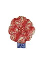 Maison Sajou ピンクッション 手作り ハンドメイド オリジナルラベル 【PIQUE-ÉPINGLES TISSU DAMAS ROUGE】...