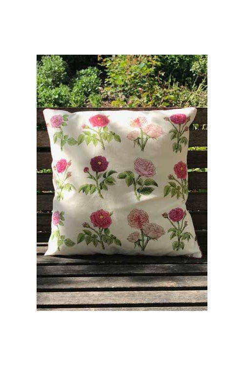 Maison Sajou NbVJo[yHOUSSE COUSSIN 40 X 40CM ROSES DE JOS?PHINE - WZtB[Y - z tX CONF_COU_040_040_23A y\z