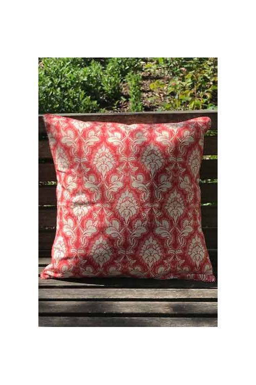 Sajou NbVJo[yHOUSSE COUSSIN 40 X 40CM DAMAS ROUGE 1 - _}XEbh - z tX CONF_COU_040_040_04A y\z