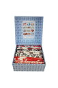 SAOU プリント生地12枚 ボックスセット 45x65cm はぎれ 【BOÎTE 12 COUPONS TOILES DE JOUY】 カット済み ...