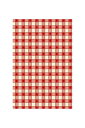 Sajou プリント生地 45x65cm はぎれ 【COUPON TISSU PUR COTON DAMAS ROUGE 3】 カット済み フランス エコテック...