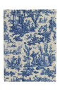 Sajou ( サジュー ) カードケース カード 収納 ケース 【 Porte-cartes toile cirée Offrande miniature bleu 】 フランス製 輸入 CONF_PCA_14B【予約】
