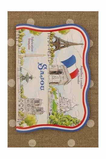 Sajou（サジュー）  POCHETTE &#192; L'ANCIENNE CONTENANT 40 AIGUILLES MOD&#200;LE PARIS 手芸 フランス AIG_POC_040_PARIS 