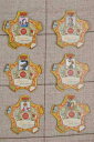 サジュー 【フランス北西部の人々のオーガナイザー】 SIX CARTES À FIL SAJOU MODÈLE CAEN - PERSONN...