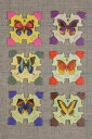 サジュー 【オンフルールの蝶オーガナイザー】 SIX CARTES À FIL SAJOU MODÈLE HONFLEUR - PAPILL...