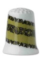 サジュー ファインボーンチャイナ 指ぬき シンブル 【DÉ DE COLLECTION PORCELAINE BLANCHE SAJOU - VERT...