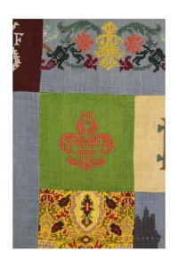 Sajou(サジュー)クロスステッチ・パッチワーク刺しゅうキット【PLAIDÀBRODERCHENONCEAUMUSÉESETPATRIMOINE】輸入上級者KIT_PDC_MUP_CHEN_17(予約)