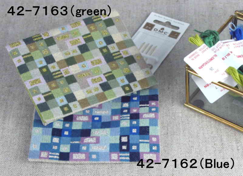 Haandarbejdets Fremme フレメ プチポワン 刺繍 キット 【 モザイク 】 輸入 デンマーク 北欧 上級者 海外 42-7162 42-7163