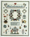 Haandarbejdets Fremme フレメ クロスステッチ 刺しゅう キット 【 誕生記念 】 デンマーク 北欧 ギルド 輸入 上級者 30-1923
