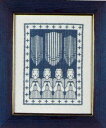 クロスステッチ 刺繍キット フレメ(Haandarbejdets Fremme) 手芸 【 クリスマスの少女合唱団 】 デンマーク 北欧 輸入 初心者 30-2735