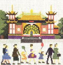 【DM便対応】フレメ Tivoli チボリ公園 12B クロスステッチ Haandarbejdets Fremme キット デンマーク 北欧 ギルド 刺しゅう ...