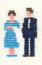 デンマーククロスステッチ刺繍キット フレメ 【洗礼命名式】 Haandarbejdets Fremme 輸入 北欧 初心者 42-5909