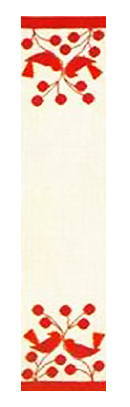 フレメ クロスステッチ キット 刺しゅう 【 木の中の鳥のテーブルランナー 】 Haandarbejdets Fremme デンマーク 北欧 海外 輸入 上級者 16-4021