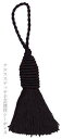 タッセル 手芸ハサミ装飾品 輸入 ルボヌールデダム Le Bonheur des Dames ポンポン Pompon noir フランス PB14