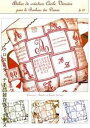 クロスステッチ刺繍 図案 輸入 ルボヌールデダム Le Bonheur des Dames クッション Grille Point de Croix Coussi...