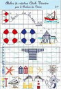 クロスステッチ刺繍 図案 輸入 ルボヌールデダム Le Bonheur des Dames 海 Grille Point de Croix Marin フランス...