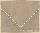 クロスステッチ刺繍ポシェット 輸入 ルボヌールデダム Le Bonheur des Dames 刺しゅう pochette lin naturel a broder フランス poc3