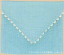 クロスステッチ刺繍ポシェット 輸入 ルボヌールデダム Le Bonheur des Dames 刺しゅう Pochette lin bleu a broder ...