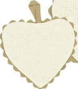 ルボヌールデダム クロスステッチ手芸ししゅう ハートの飾り(小)Le Bonheur des Dames フランス 輸入 半製品 CPM3