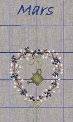 ルボヌールデダム トーション クロスステッチ手芸ししゅう Le Bonheur des Dames フランス 輸入 半製品 TL03