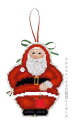 クロスステッチ刺繍キット 輸入 ルボヌールデダム Le Bonheur des Dames 刺しゅう Santa claus with bell サンタクロース...