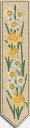 Le Bonheur des Dames(ルボヌールデダム) 刺しゅうキット 【水仙のブックマーカー-Marque-Page Narcisses-】 フランス ...