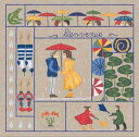 Le Bonheur des Dames(ルボヌールデダム)図案印刷済み 刺しゅうキット 手芸 【3月】 フランス 輸入 上級者 7703
