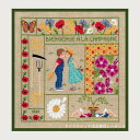 クロスステッチ刺繍キット ルボヌールデダム Le Bonheur des Dames 刺しゅう Welcome to August 8月 フランス 上級者 2657(3)