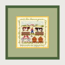 クロスステッチ刺繍キット ルボヌールデダム Le Bonheur des Dames 刺しゅう August the campaign 8月 風景 フランス 初...