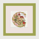クロスステッチ刺繍キット ルボヌールデダム Le Bonheur des Dames 刺しゅう Lettre fleur C フランス 初心者 2012C