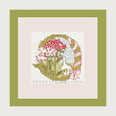 クロスステッチ刺繍キット ルボヌールデダム Le Bonheur des Dames 刺しゅう Lettre fleur O フランス 初心者 2012O