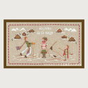 クロスステッチ刺繍キット ルボヌールデダム Le Bonheur des Dames 刺しゅう The joys of snow フランス 中級者 1064