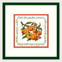 クロスステッチ刺繍キット 輸入 ルボヌールデダム Le Bonheur des Dames 刺しゅう Peaches 桃 フランス 初心者 2216