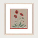 刺繍キット 輸入 ルボヌールデダム Le Bonheur des Dames 刺しゅう Les Coquelicots ポピー フランス 上級者 1515