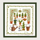 クロスステッチ刺繍キット 輸入 ルボヌールデダム Le Bonheur des Dames 刺しゅう Accessoires jardin ガーデンアクセサリー フランス 中級者 2615(3)