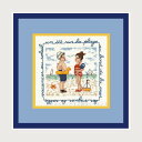 クロスステッチ刺繍キット 輸入 ルボヌールデダム Le Bonheur des Dames 刺しゅう A summer on the beach ビーチの夏 フ...