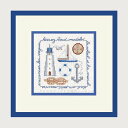 クロスステッチ刺繍キット 輸入 ルボヌールデダム Le Bonheur des Dames 刺しゅう Hissez haut フランス 初心者 2254