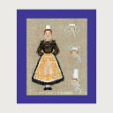 クロスステッチ刺繍キット 輸入 ルボヌールデダム Le Bonheur des Dames 刺しゅう La bourleden フランス 中級者 2339