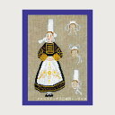 クロスステッチ刺繍キット 輸入 ルボヌールデダム Le Bonheur des Dames 刺しゅう La bigouden フランス 中級者 2340