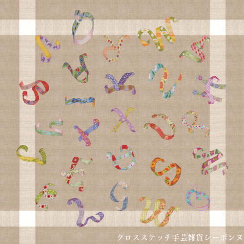 クロスステッチ フレンチノット刺繍キット 輸入 ルボヌールデダム Le Bonheur des Dames 刺しゅう Tablecloth Primer Floral Ribbon フローラルリボンのテーブルクロス フランス 上級者 6038