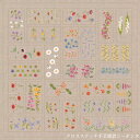 クロスステッチ 刺繍 キット 輸入 ルボヌールデダム Le Bonheur des Dames 刺しゅう Nappe fleurs aspect patchwo...