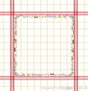 クロスステッチ刺繍キット 輸入 ルボヌールデダム Le Bonheur des Dames 刺しゅう Tablecloth bowls ボウルのテーブルクロス ...