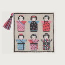 クロスステッチ刺繍キット 輸入 ルボヌールデダム Le Bonheur des Dames 刺しゅう Pique-aiguilles Kokeshi コケシのニ...